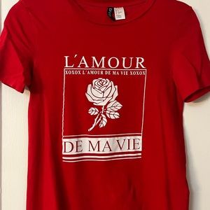 Red Graphic Tee